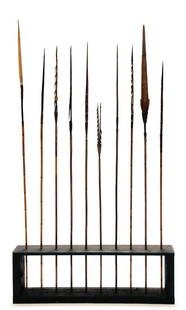 Collection of South Pacific Indigenous Spears: Offered Without Reserve - There is NO ESTIMATE on this item. - Collection of South Pacific Indigenous Spears - LOCAL PICK UP ONLY