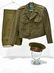 WWII U.S. Army Service Uniform with Jacket, Trousers