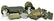 Collection Lot of Combat Uniforms - Cold War U.S. Army, - 2