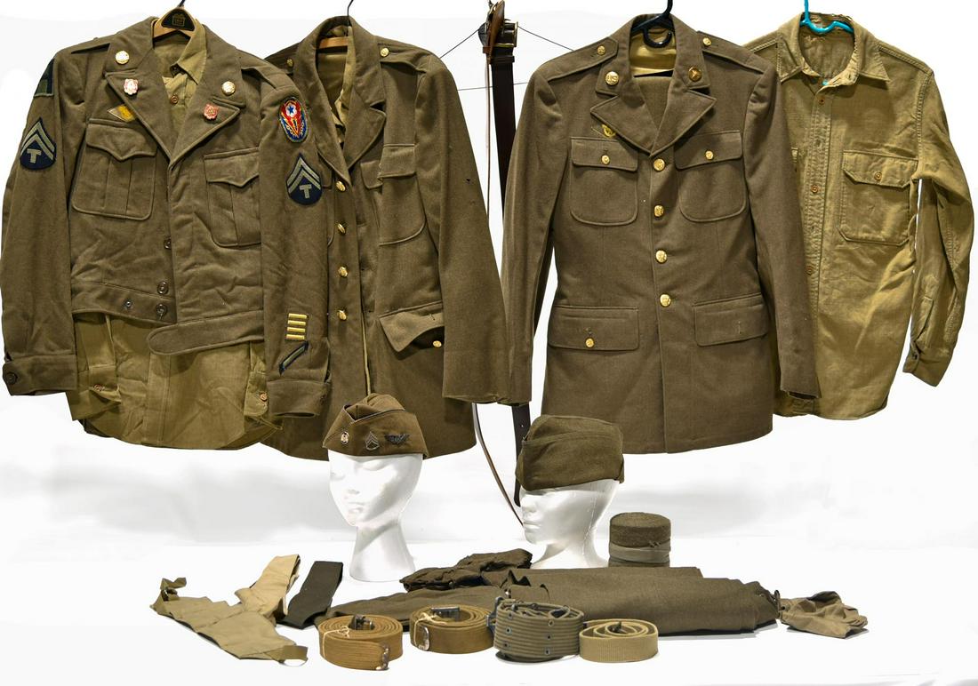 Lot Collection of U.S. Military Soldier Uniform (1 of 1)