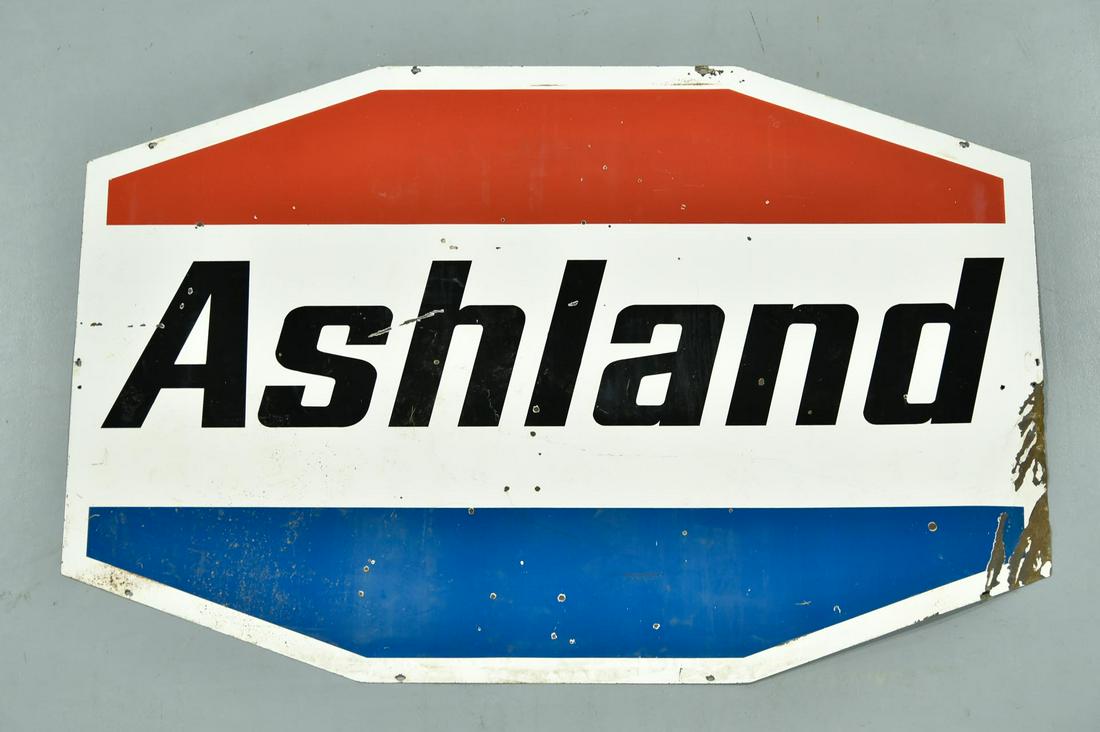 Ashland Oil Co Flying Octanes Aluminum Metal Sign 12/"