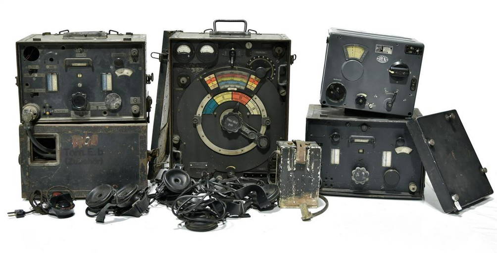 Original Wwii German Army Field Radio Sets