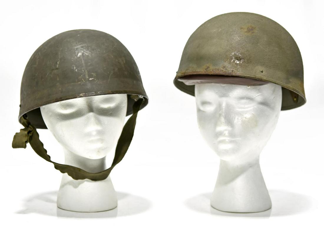 Original WWII British Motorcyclist Helmets (1 of 1)