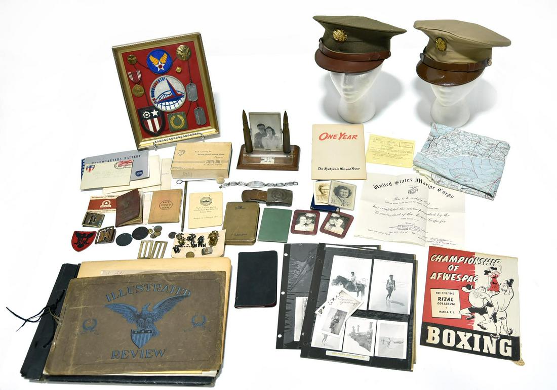 Original WWII U.S. Servicemanâ€™s Memorabilia (1 of 10)
