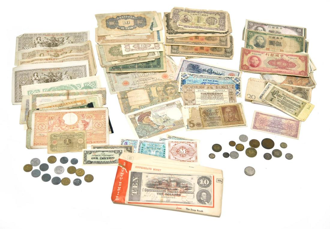Original World Currency and Third Reich Nazi Germany: Original World Currency and Third Reich Nazi Germany Civilian Pins - Offered Without Reserve - Vintage Original World Currency and Third Reich Nazi Germany Civilian Pins. Currency Includes Both Paper 