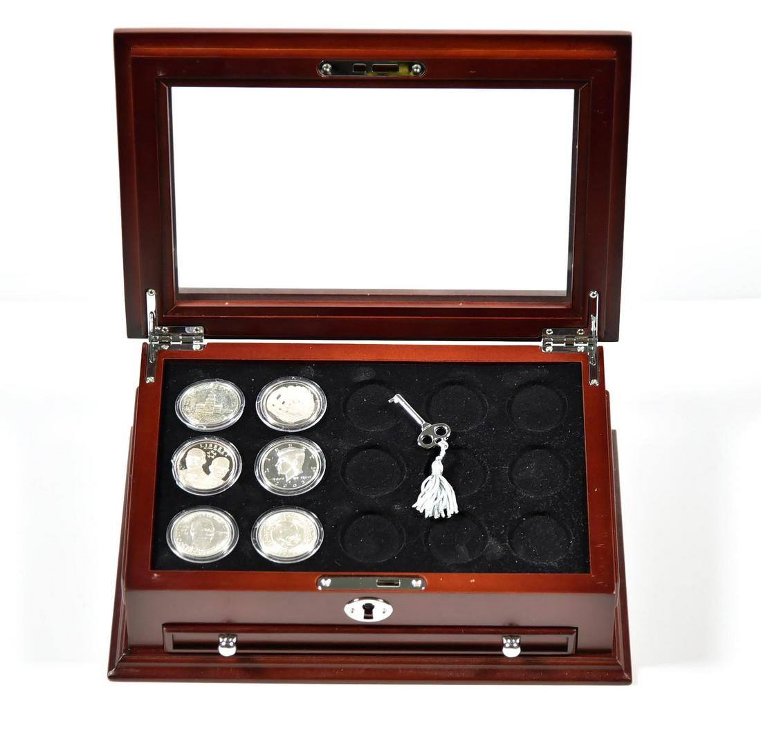 6 Historic Uncirculated U.S. Silver Half-Dollars in (1 of 4)