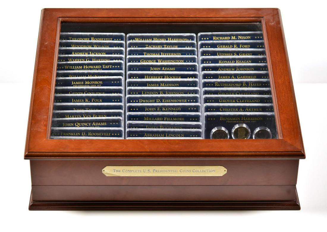 The Complete U.S. Presidential Coins Collection in Case (1 of 7)