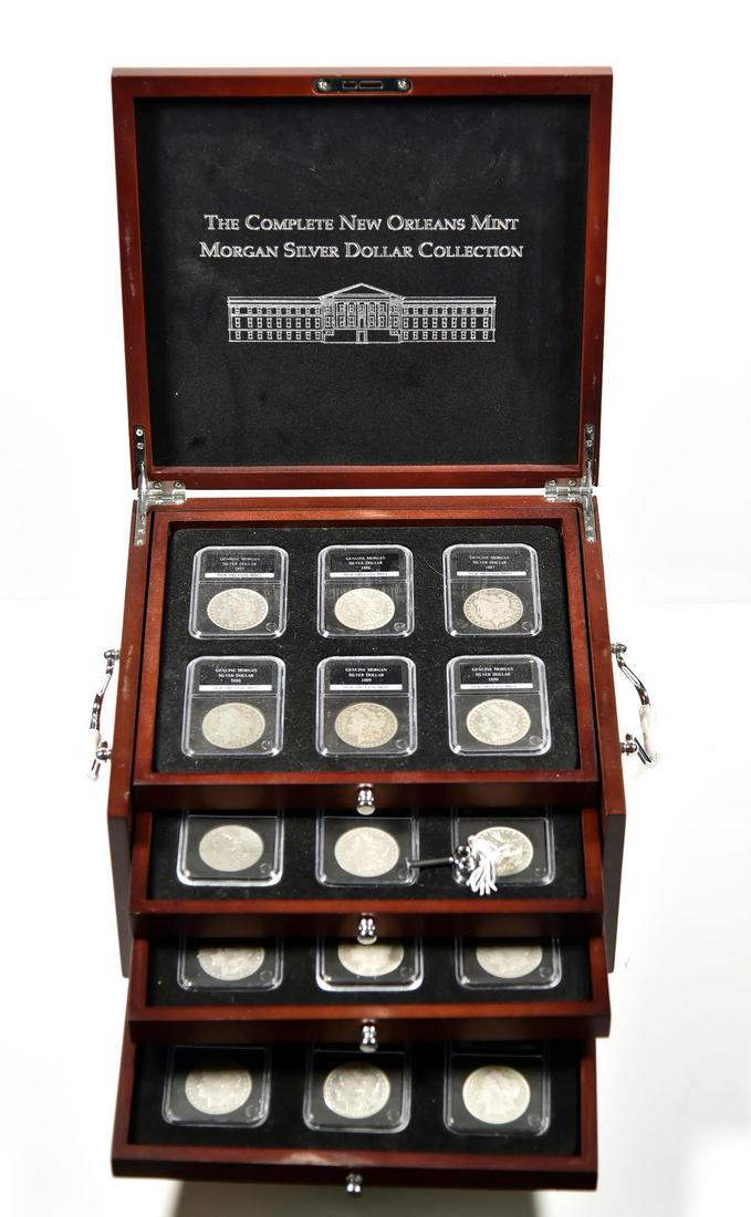 The Complete New Orleans Mint Morgan Silver Dollar (1 of 9)