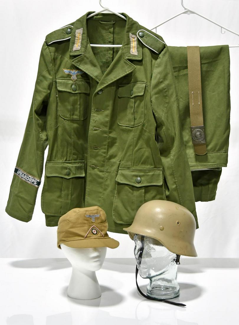 WWII German Army Afrika Korps Uniform (1 of 5)