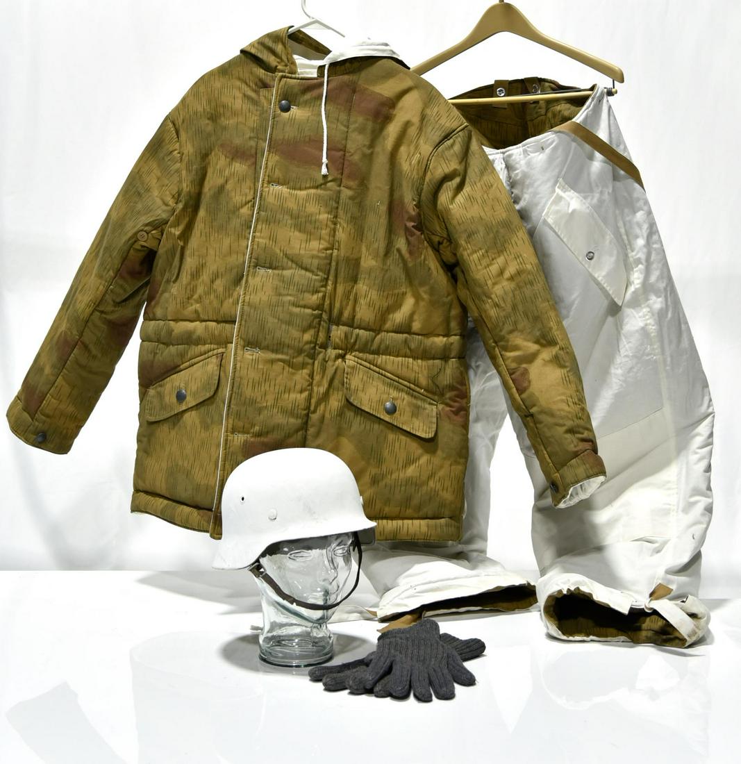 WWII German Army Reversible Camouflage Uniform (1 of 1)