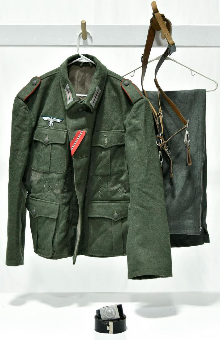 Reproduction WWII German Army Service Uniform (1 of 3)