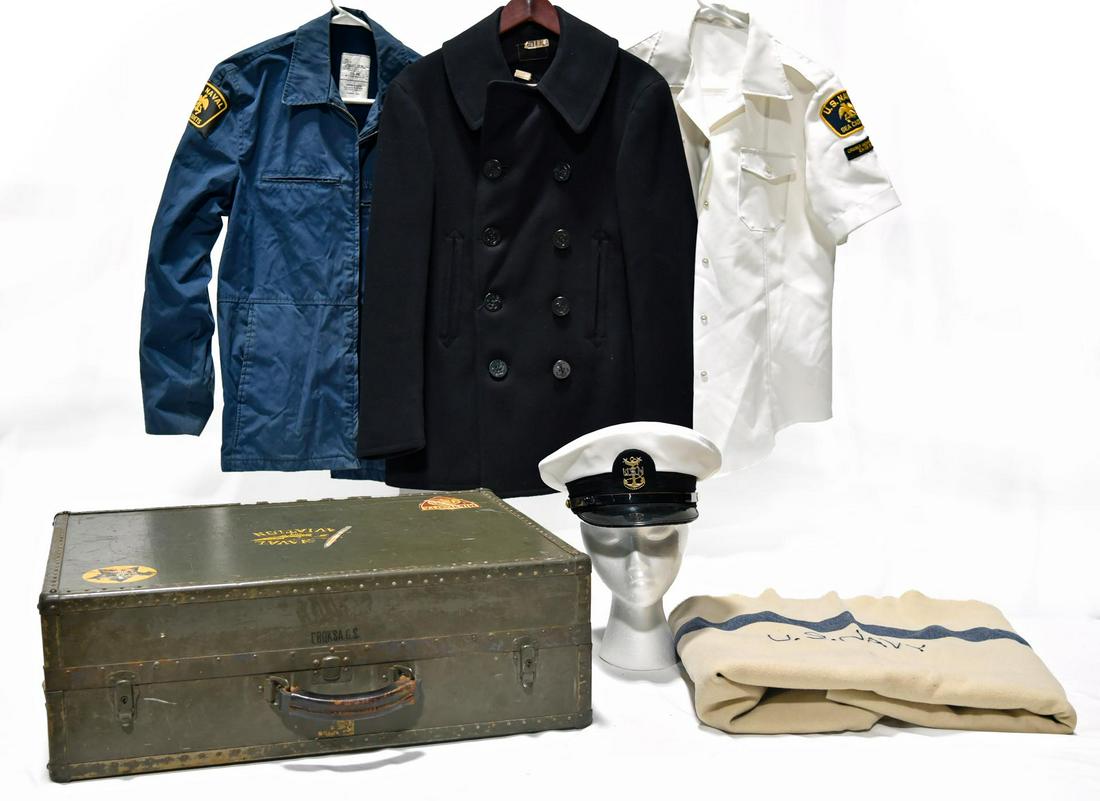 Original Cold War U.S. Navy Uniform and Accessories (1 of 2)
