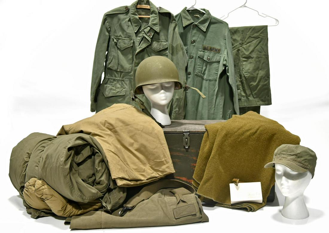 Original Vietnam War U.S. Army Combat Uniform and (1 of 3)