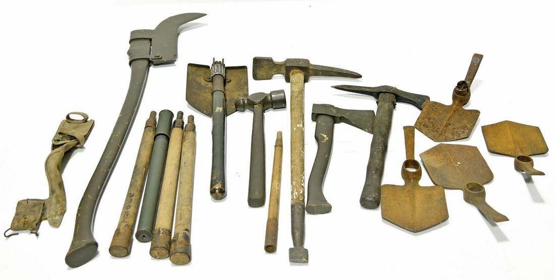 Original WWII Military Entrenching Tools (1 of 1)