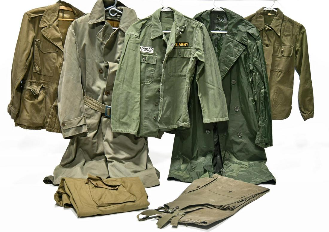 Original U.S. Army Fatigue and Coats (1 of 1)