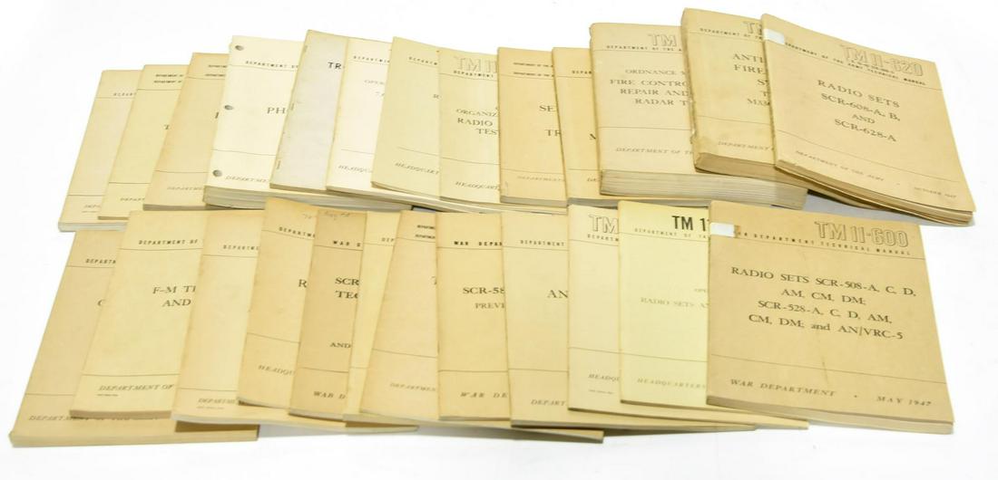 Original Collection of U.S. Army Manuals (1 of 1)
