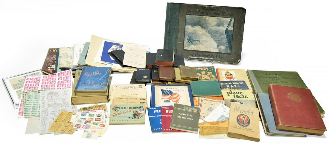 Original WWI and WII U.S. Military Literature (1 of 1)