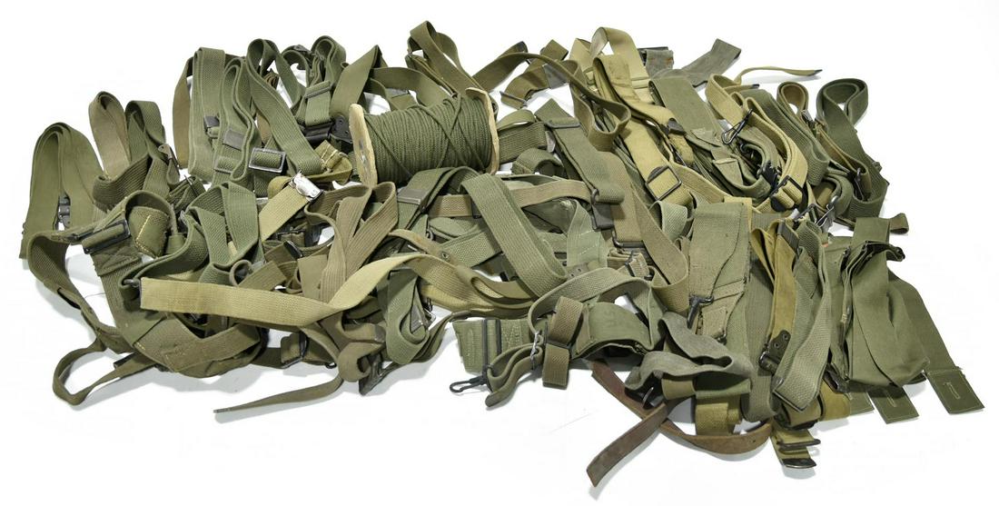 Original WWII Cold War U.S. Army Webbing and Harnesses (1 of 1)