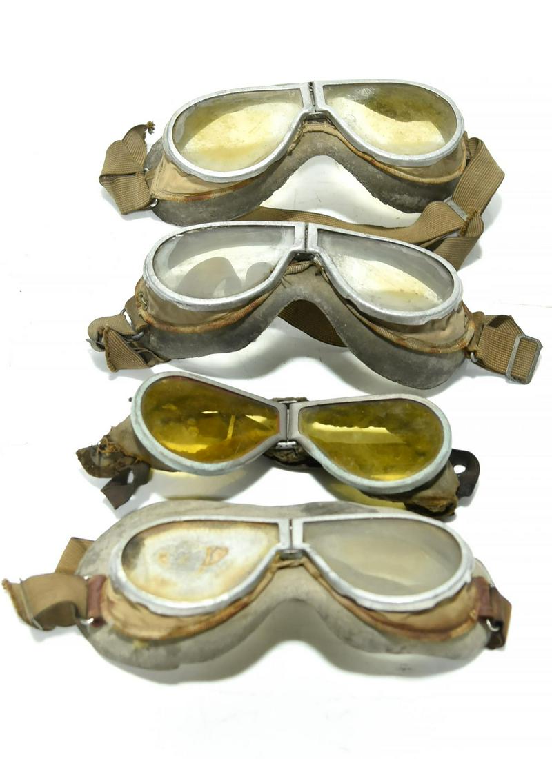 Original WWII U.S. Military Aviation Goggles (1 of 1)