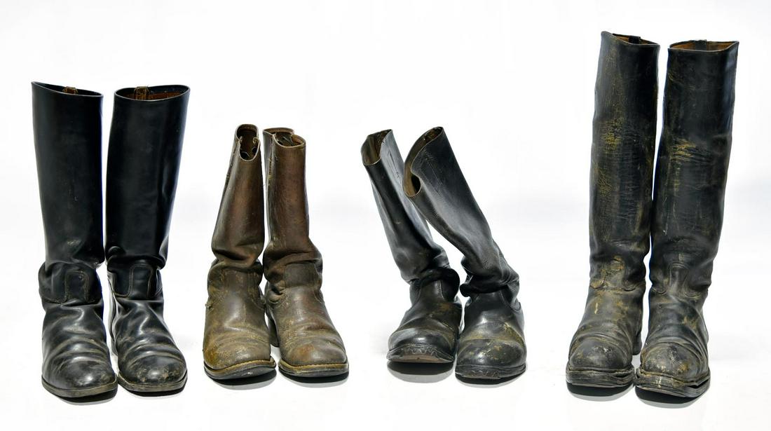 r 7641 Original Leather Boots - Vintage Original (1 of 2)