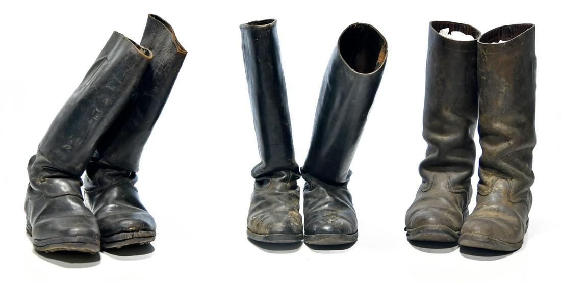 Original WWII Leather Marching Boots (1 of 2)