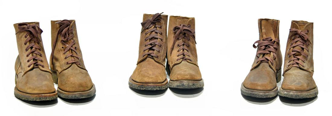 Original WWII U.S. Army Shoes (1 of 2)