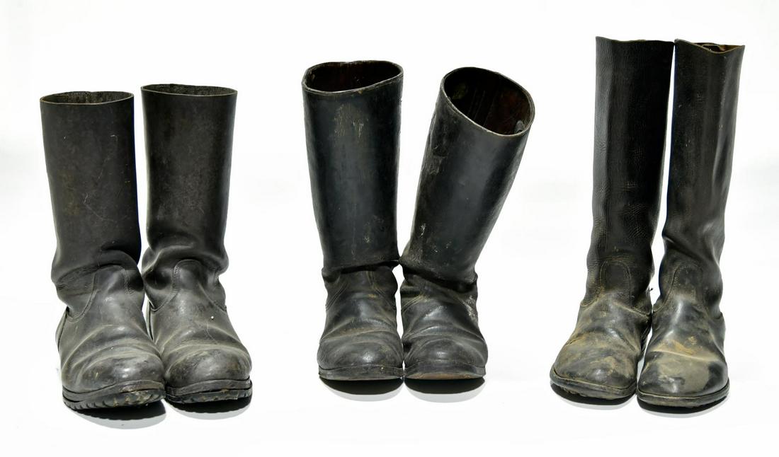 Original WWII Leather Marching Boots (1 of 2)