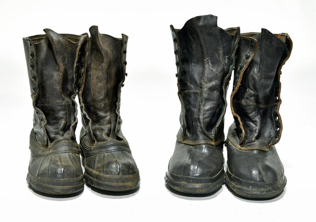 Original U.S. Army Leather Boots (1 of 2)