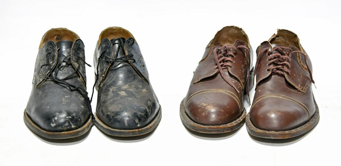 Original WWII U.S. Military Shoes (1 of 2)