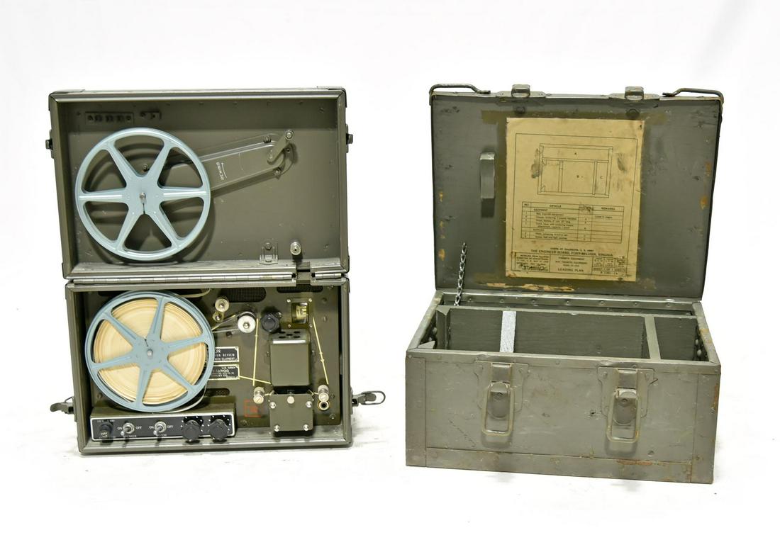 Original WWII U.S. Army Teletype Reader (1 of 1)