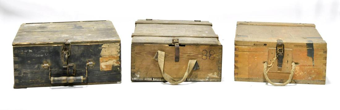 Original WWII German Army Ordinance Boxes (1 of 1)
