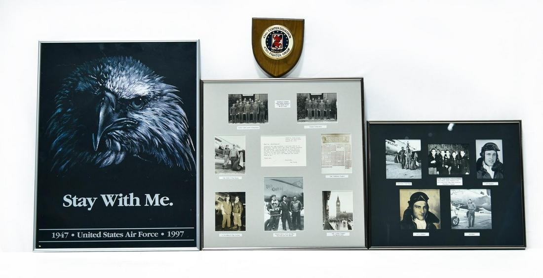 3 Framed Aviation Photos and Print (1 of 1)