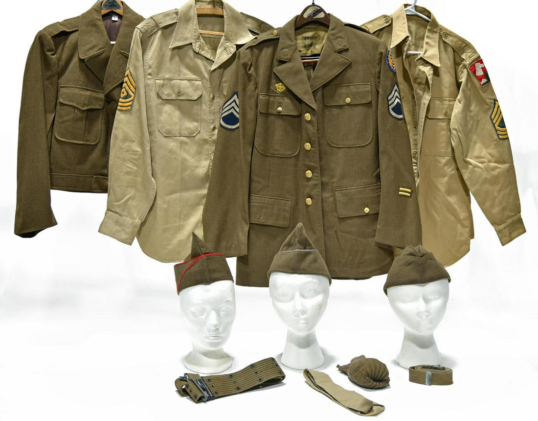 Original WWII to Post-WWII Uniforms, Jackets, Caps, (1 of 1)