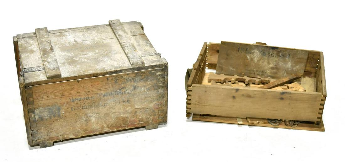 Original WWII U.S. Military Crates (1 of 3)