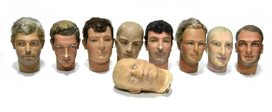 Museum Quality Mannequin Heads (1 of 2)