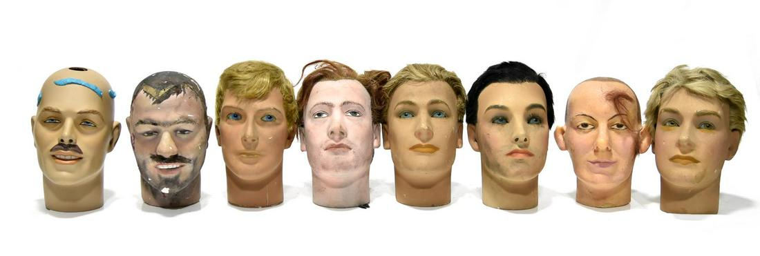 Museum Quality Mannequin Heads (1 of 2)