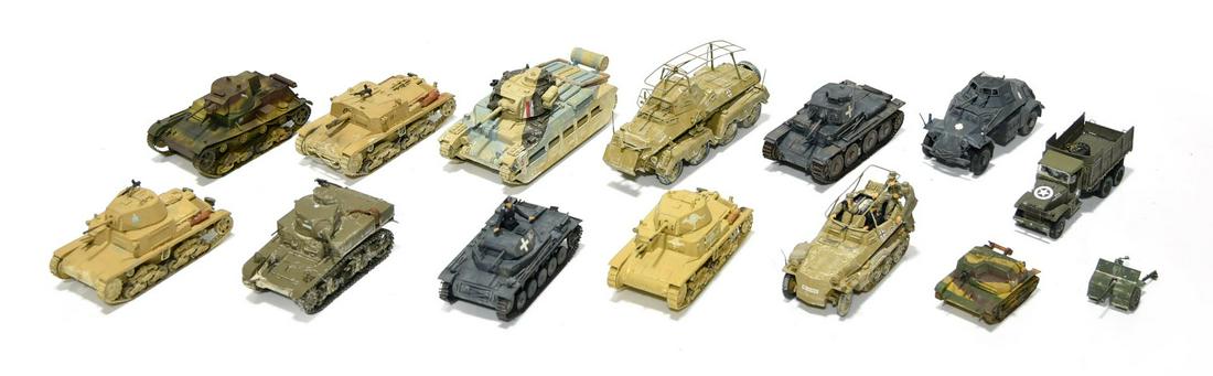 WWII Scale Vehicle Models (1 of 1)
