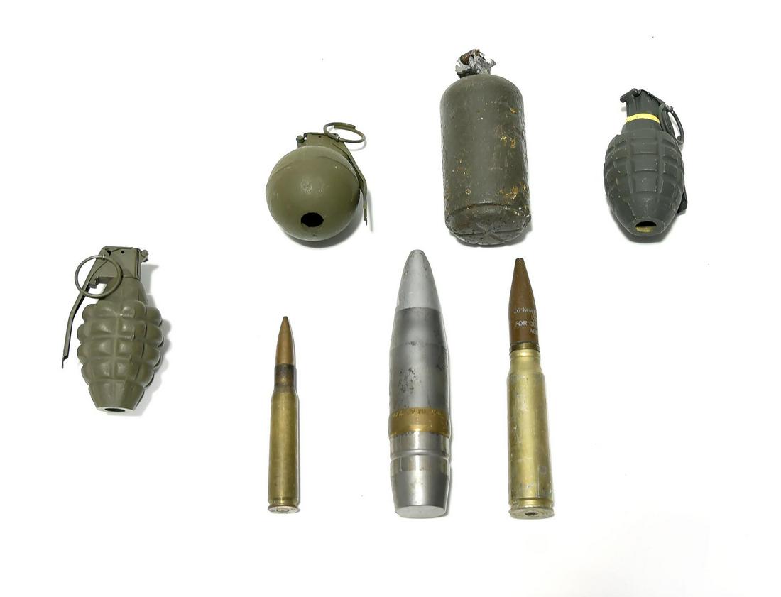 WWII U.S. Prop Practice Munitions (1 of 1)