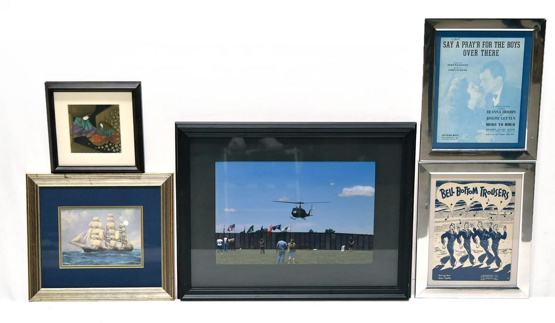 Vintage Framed Advertisements and Prints (1 of 3)