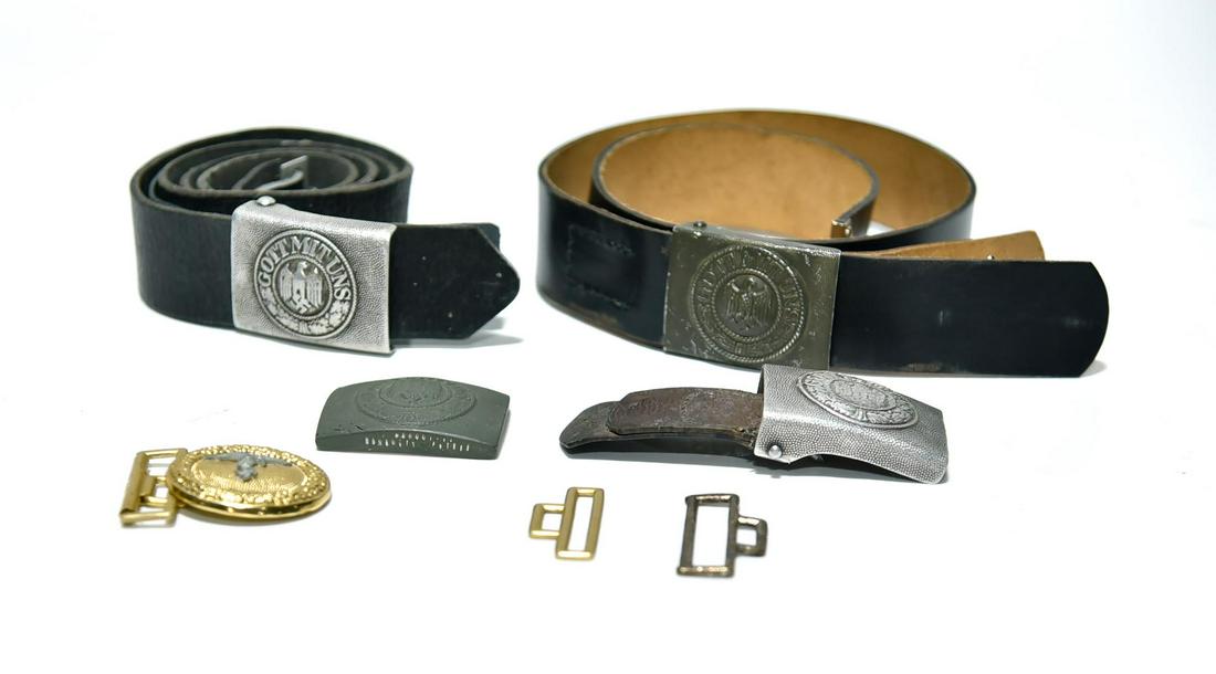 Original WWII German Belts with Buckles (1 of 6)