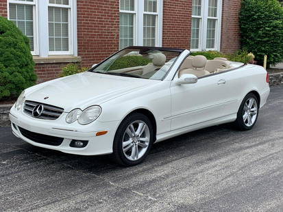 2008 Mercedes-Benz CLK350 Convertible: 2008 Mercedes-Benz CLK350 Convertible - Offered Without Reserve - There is NO ESTIMATE on this item. - Powered by a clean 3.8 L engine and console-shifted automatic transmission | Tan leather