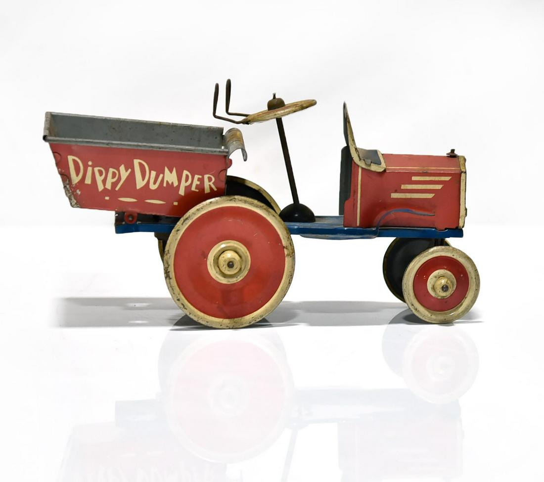 Marx Dippy Dumper Bluto Popeye Toy Dump Truck (1 of 6)