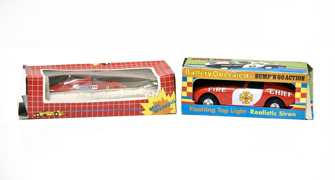 Pull String and Battery Operated Ferraris (1 of 6)
