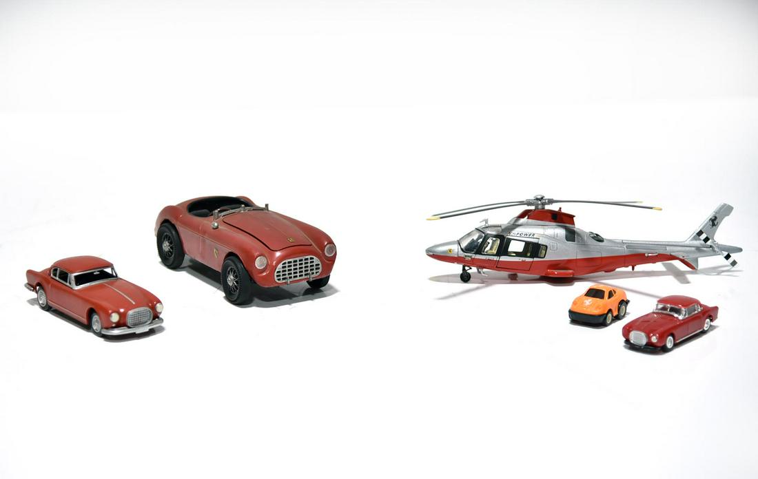 5 Ferrari Models and Helicopter (1 of 3)