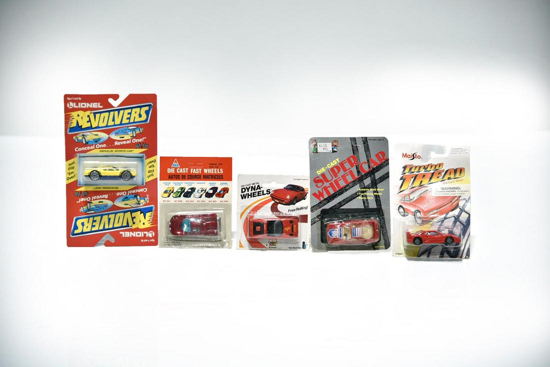 5 Vintage Unopened Diecast Ferraris (1 of 7)