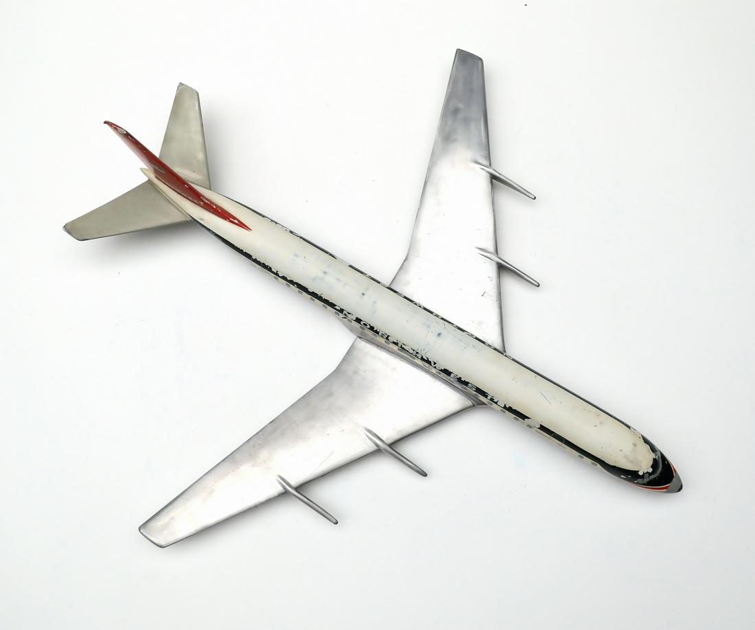 Aluminum Northwest Airlines Advertising Airplane Sign (1 of 20)
