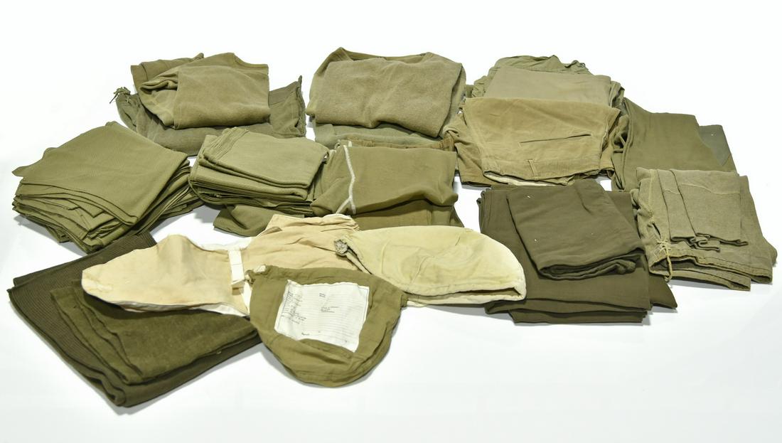 WWII U.S. Military Lot Collection of Trousers, Blankets (1 of 1)