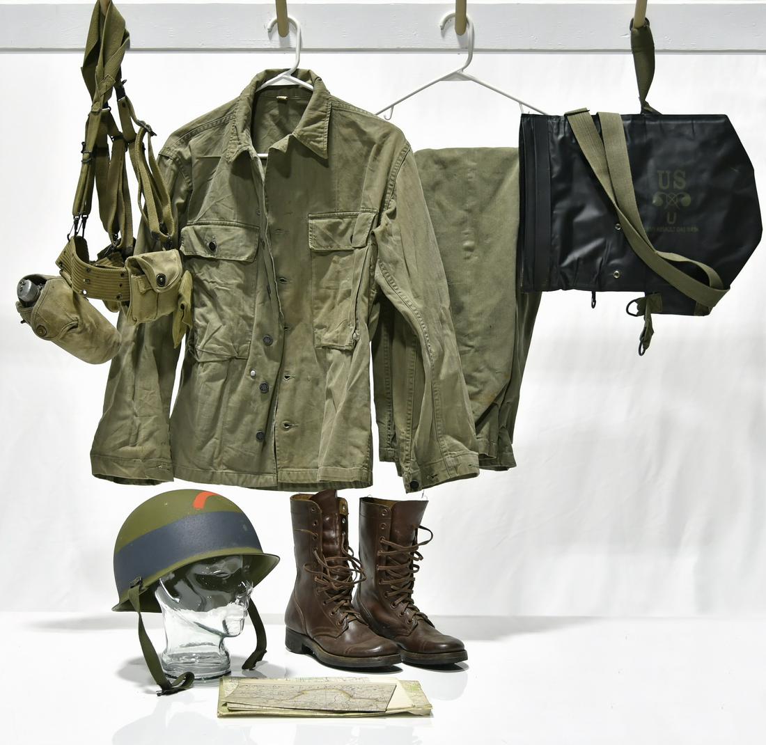 WWII U.S. Army Service Uniform with Field Kit, (1 of 1)