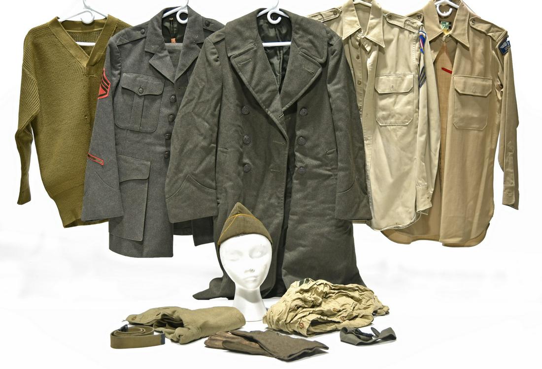 Original WWII U.S. Military Uniform Collection (1 of 1)