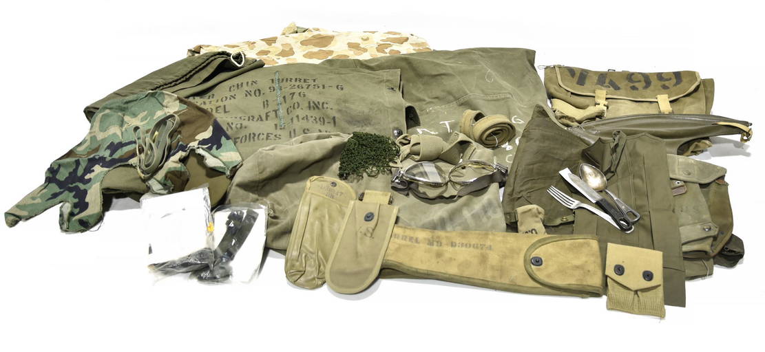 Original U.S. Army Field Equipment Collection Aug 01, 2020